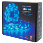 ΤΑΙΝΙΑ LED 12V/24W ΕΞΩΤΕΡΙΚΟΥ ΧΩΡΟΥ IP65 72L 5050 PU KIT FULL COLOR ME WIFI CONTROLLER IP65 ILL