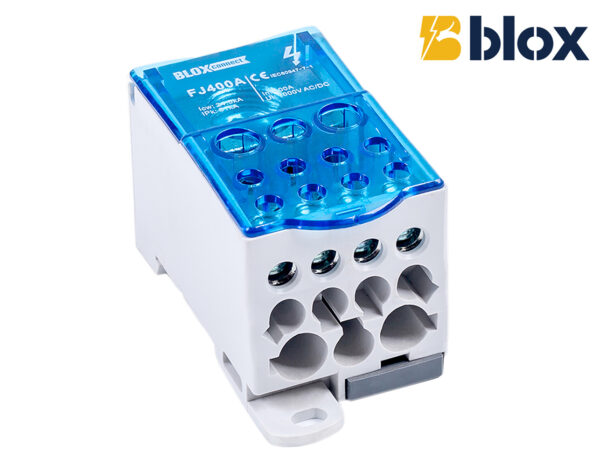 Μπλοκ Διανομής Ράγας 1P 400A 96X46X50mm FJ400A BLOX CONNECT