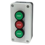 Μπουτονιέρα Εξωτερική Στεγανή START-STOP-START B341H29 KND