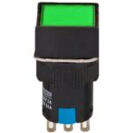 Μπουτόν Βιδωτό Φ16 Πράσινο XDL16-11F XND