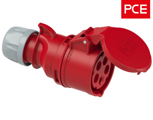 Πρίζα Βιομηχανική Θηλυκή 5P 16A IP44 215-6 PCE