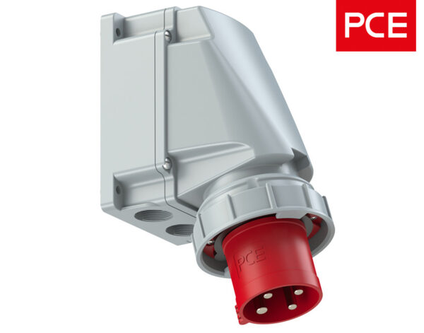 Φις Βιομηχανικό Αρσενικό 4P 63A Τοίχου IP67 534-6 PCE