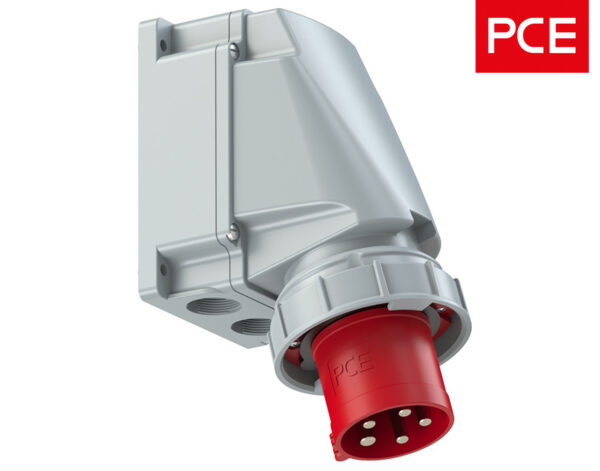 Φις Βιομηχανικό Αρσενικό 5P 63A Τοίχου IP67 535-6 PCE