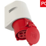 Πρίζα Τοίχου Θηλυκή 4P 32A IP44 124-6 PCE