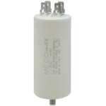 Πυκνωτής Μόνιμου Λειτουργίας FASTON 100μF 450VAC MECO