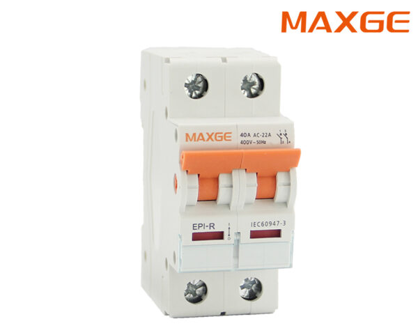Διακόπτης Ράγας 2P 40A 415VAC EPI-R MAXGE