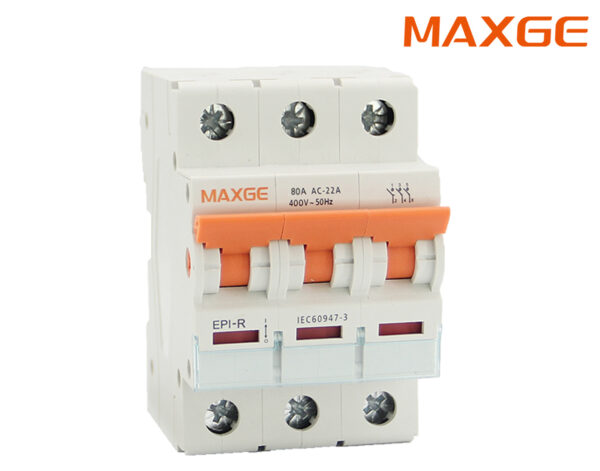 Διακόπτης Ράγας 3P 80A 415VAC EPI-R MAXGE