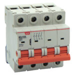Διακόπτης Ράγας 4P 100A 415VAC BDJ125 LG