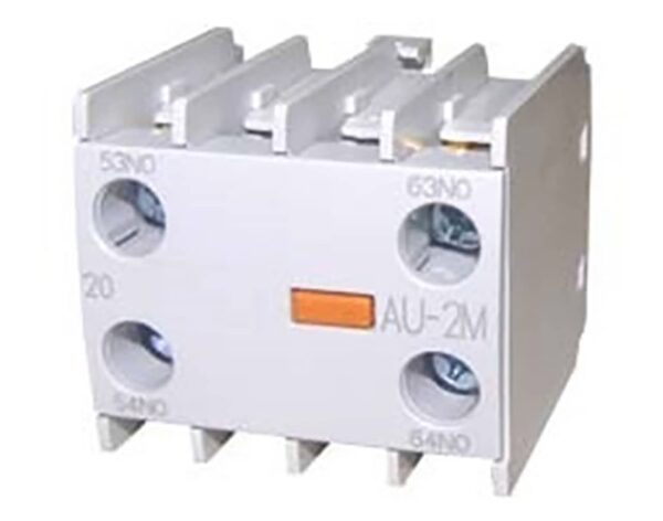 Επαφή Μετωπική 2NO 10A AU-2M για RELAY Ισχύος Μίνι METAMEC LG