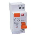 RELAY Διαφυγής με Ασφάλεια 1P+N C 10A 30mA 4.5kA TYPE AC RKP LG
