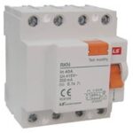 RELAY Διαφυγής 4P 63A 30mA TYPE A RKN LG