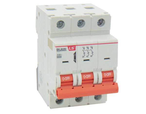 Ασφάλεια Ράγας 3P D 20A 6kA 415VAC BKJ63N LG