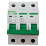 Ασφάλεια Ράγας 3P C 63A 6kA 400VAC SB6L-3C63 GAC