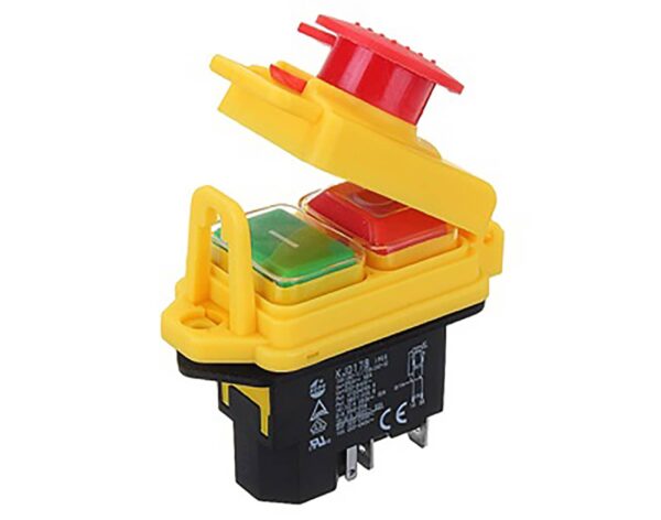 Διακόπτης Ηλεκτρομαγνητικός 0-1 16A +STOP+CAP με REMOTE TRIP 5PINS SDZ-6E XND