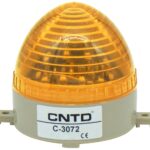 Φάρος LED STROBE 12VDC 85X75mm Κίτρινος C-3072 CNTD
