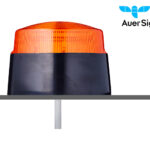 Φάρος XENON STROBE 12VDC Φ65 Πορτοκαλί IP65 XB2 AUER
