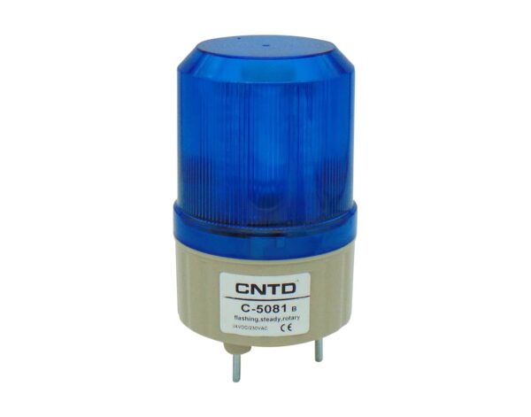 Φάρος LED MULTIFUNCTION 24VDC/230VAC 80X125mm Μπλε C-5081 CNTD