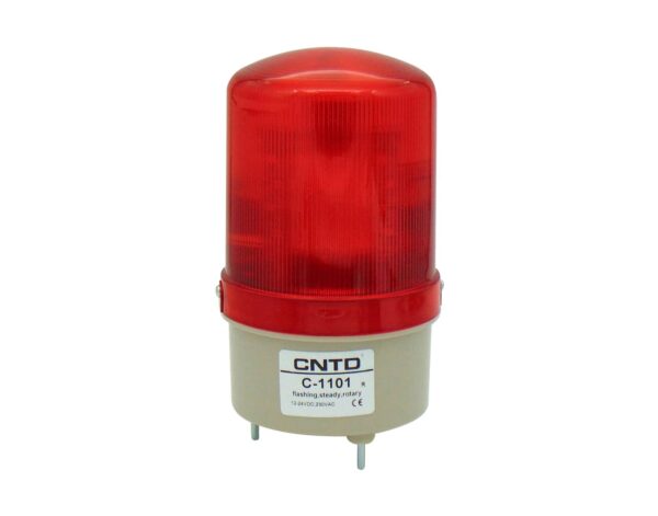 Φάρος LED MULTIFUNCTION 12/24VDC/230VAC 85X155mm Κόκκινος C-1101 CNTD