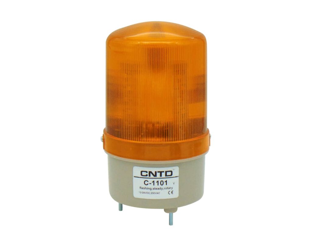 03.024.0129 Φάρος LED MULTIFUNCTION 12/24VDC/230VAC 85X155mm Κίτρινος C-1101 CNTD - Image 1