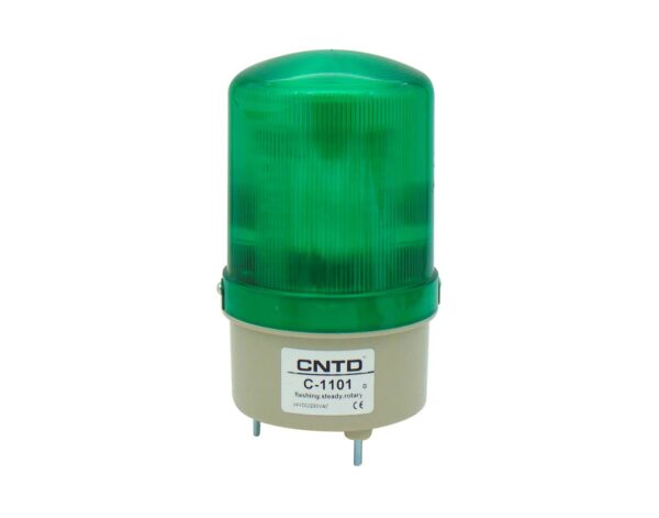 ΦΑΡΟΣ LED MULTIFUNCTION 24VDC/230VAC 85X155mm ΠΡΑΣΙΝΟΣ C-1101 CNTD