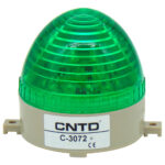 ΦΑΡΟΣ LED STROBE 12-230VAC/DC 85Χ75mm ΠΡΑΣΙΝΟΣ C-3072 CNTD