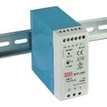 Τροφοδοτικό Ράγας 40.8W/24VDC/1.7A PFC ULTRA SLIM MDR-40-24 MEAN WELL