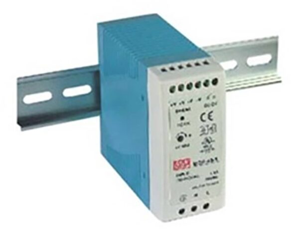 Τροφοδοτικό Ράγας 30W/5VDC/6A PFC ULTRA SLIM MDR-40-5 MEAN WELL