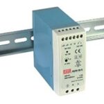 Τροφοδοτικό Ράγας 60W/12VDC/5A PFC ULTRA SLIM MDR-60-12 MEAN WELL