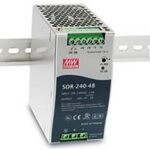 Τροφοδοτικό Ράγας 240W/48VDC/5A PFC SLIM SDR-240-48 MEAN WELL