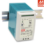 Τροφοδοτικό Ράγας 96.6W/13.8VDC/4.5A με Φορτιστή Μπαταρίας (UPS) DRC-100A MEAN WELL