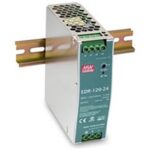 Τροφοδοτικό Ράγας 120W/24VDC/5A SLIM EDR-120-24 MEAN WELL
