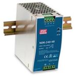 Τροφοδοτικό Ράγας 240W/24VDC/10A PFC SLIM NDR-240-24 MEAN WELL