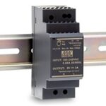 Τροφοδοτικό Ράγας 15W/5VDC/3A ULTRA SLIM HDR-30-5 MEAN WELL