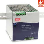 Τροφοδοτικό Ράγας 960W/24VDC/40A PFC SLIM 2Φ, 3Φ TDR-960-24 MEAN WELL
