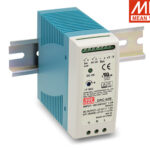 Τροφοδοτικό Ράγας 59.34W/27.6VDC/1.4A με Φορτιστή Μπαταρίας (UPS) DRC-60B MEAN WELL