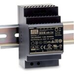 Τροφοδοτικό Ράγας 60W/15VDC/4A ULTRA SLIM HDR-60-15 MEAN WELL