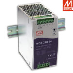 Τροφοδοτικό Ράγας 240W/24VDC/10A PFC SLIM WIDE INPUT 1Φ, 2Φ WDR-240-24 MEAN WELL