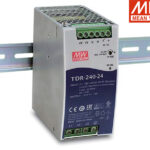 Τροφοδοτικό Ράγας 240W/24VDC/10A PFC SLIM 2Φ, 3Φ TDR-240-24 MEAN WELL