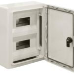 ΠΙΝΑΚΑΣ ΠΛΑΣΤΙΚΟΣ ΜΕ ΜΕΤΩΠΗ 2 ΣΕΙΡΩΝ 250X330X130 IP65 CP5102 CET