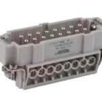 Φις για CONNECTOR HEAVY DUTY Αρσενικό 16P+Γ (1-16) HE-016-M SIB/WVL