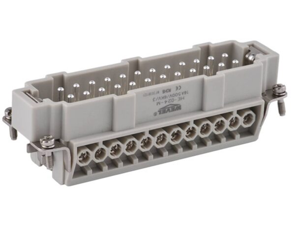 Φις για CONNECTOR HEAVY DUTY Αρσενικό 24P+Γ (1-24) HE-024-M SIB/WVL