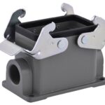 Βάση για CONNECTOR HEAVY DUTY 10P Μεταλλική H10B-SM-2L-PG16 SIB/WVL