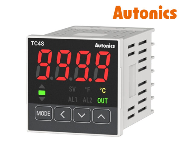 Ελεγκτής Θερμοκρασίας Ψηφιακός 48X48 100-240VAC Έξοδος 1NO+1ALARM TC4S-14R AUTONICS