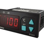 Ελεγκτής Θερμοκρασίας Ψηφιακός 77X35 230VAC Έξοδος 1NO+1NC με Σένσορα NTC 1.5m ET2412 ENDA