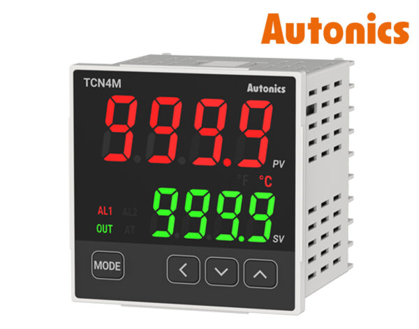 Ελεγκτής Θερμοκρασίας Ψηφιακός 72X72 100-240VAC Έξοδος 1NO+2ALARMS TCN4M-24R AUTONICS