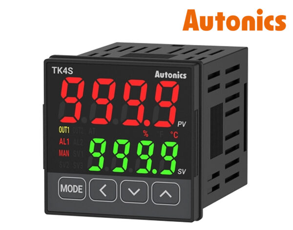 Ελεγκτής Θερμοκρασίας Ψηφιακός 48X48 100-240VAC 11P Έξοδος 1NO+1ALARM TK4SP-14RN AUTONICS