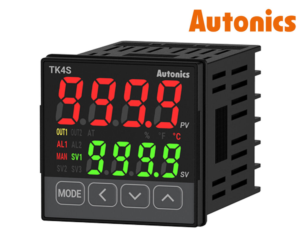 03.053.0066 Ελεγκτής Θερμοκρασίας Ψηφιακός 48X48 100-240VAC Έξοδος 4-20mA+1ALARM TK4S-14CN AUTONICS - Image 1