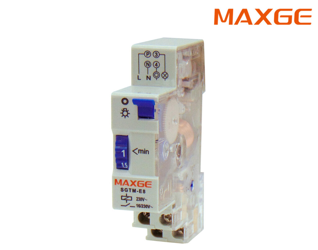 03.064.0010 Αυτόματος Κλιμακοστασίου 1-7min 230VAC SGTM-E8 MAXGE - Image 1