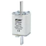 Ασφάλεια Μαχαιρωτή Φωτοβολταϊκών H1 63A 1000VDC gPV CFPV-H1 CHF