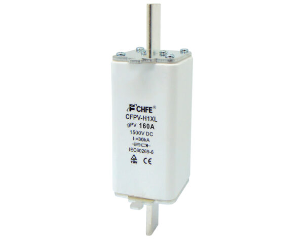 Ασφάλεια Μαχαιρωτή Φωτοβολταϊκών H1 160A 1500VDC gPV CFPV-H1XL CHF